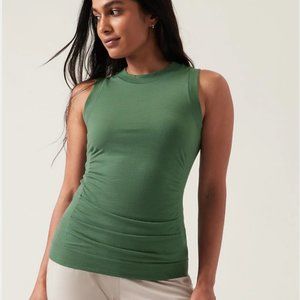 NWOT Foresthill Ascent Seamless Tank - XS Vineyard Green